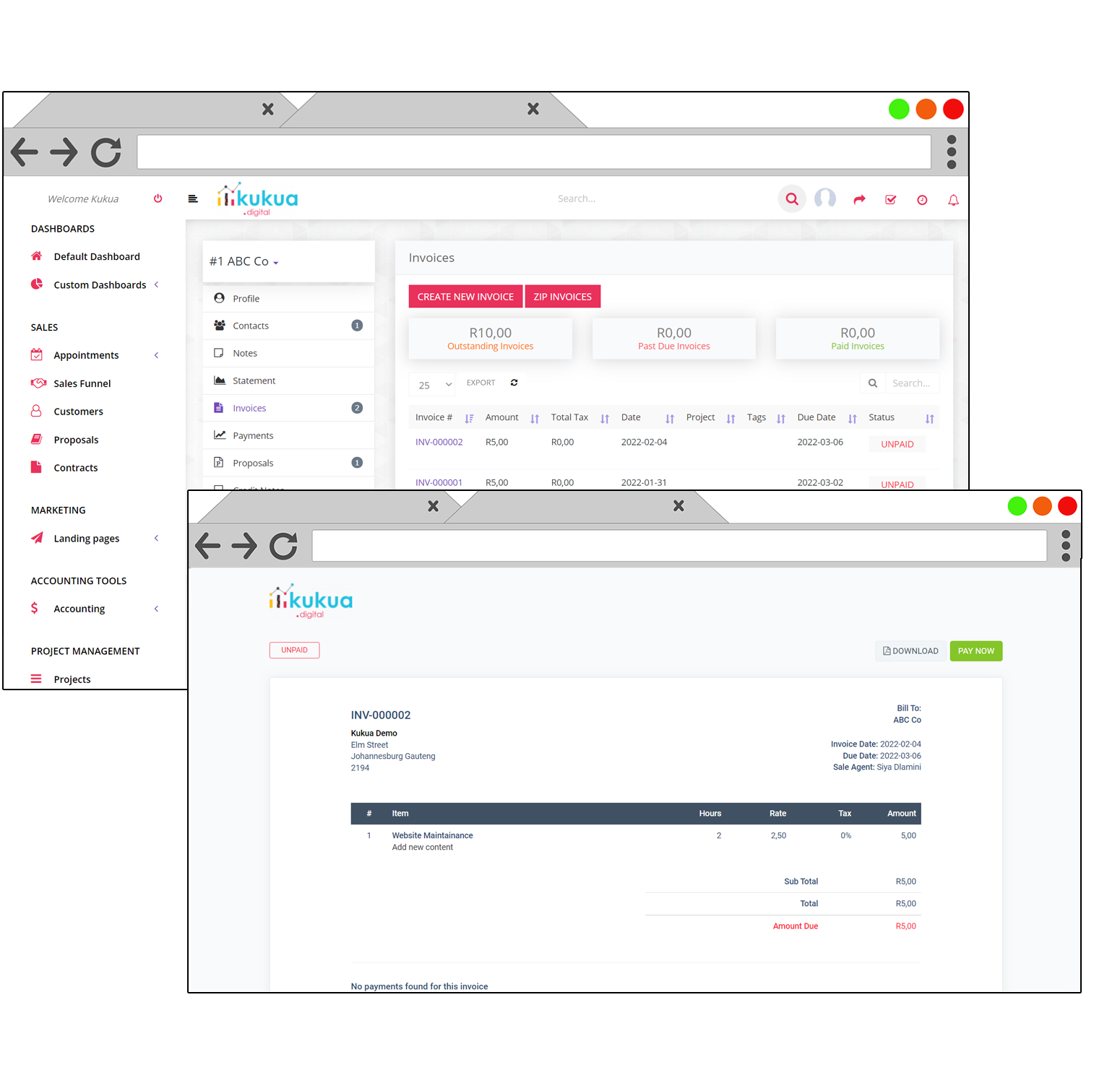 CRM-7Snapshots